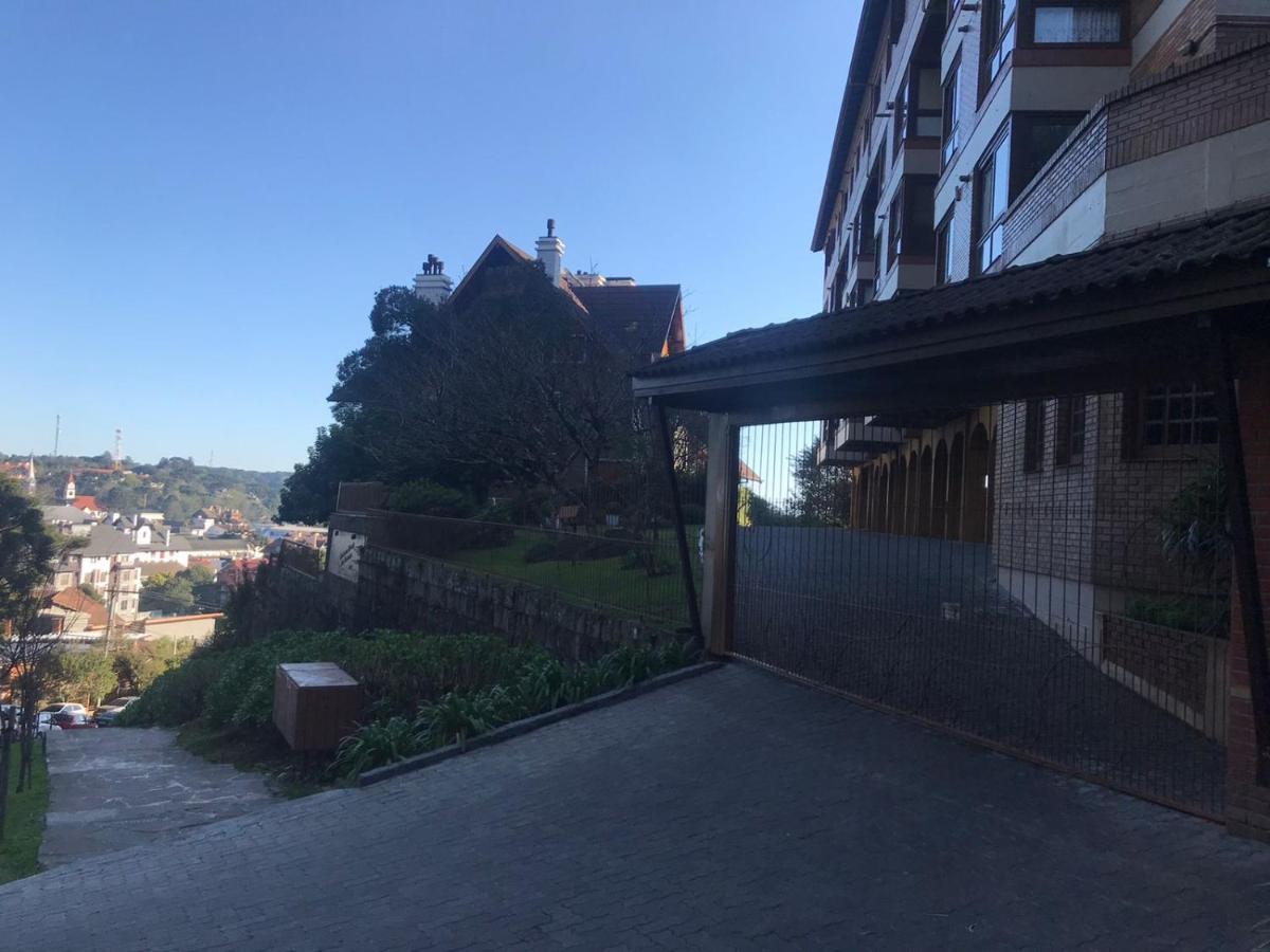 Flat Morada Das Hortensias Centro - Proximo Da Rua Coberta Gramado Exterior foto